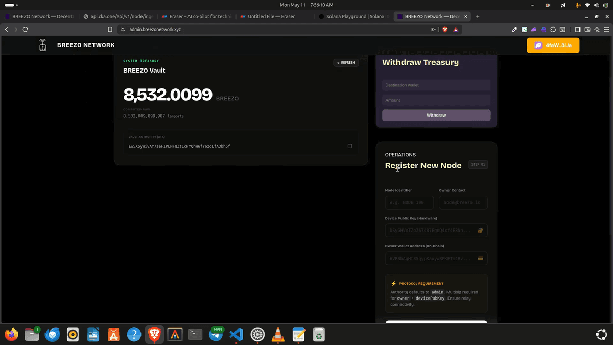 BREEZO Network - Preview 1