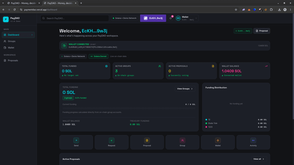 PayDAO - Preview 1