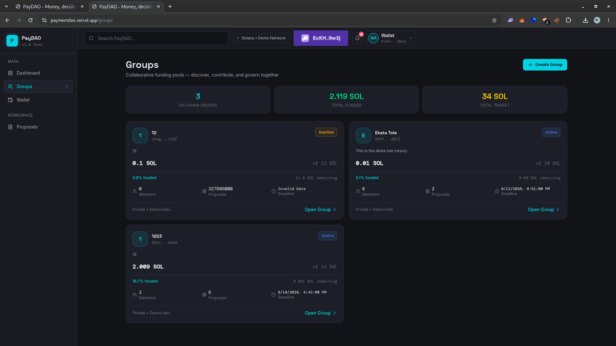 PayDAO - Preview 2